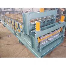 Double Layer Glazed Tile Steel Roll Forming Machine